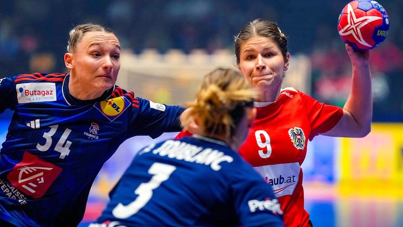 Patricia Kovacs und Österreichs Handball-Damen freuen sich auf die Heim-EM 2024. (Bild: AFP)