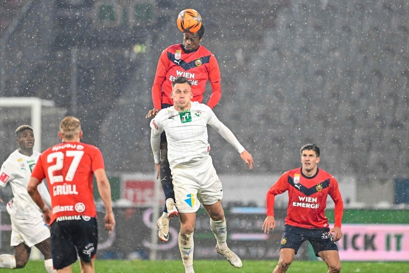 Kongolo war obenauf, spielter bärenstark. (Bild: GEPA pictures)