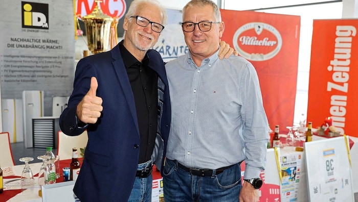 Auch Holst (li.) und Sulzer freuen sich aufs „Star Revival“