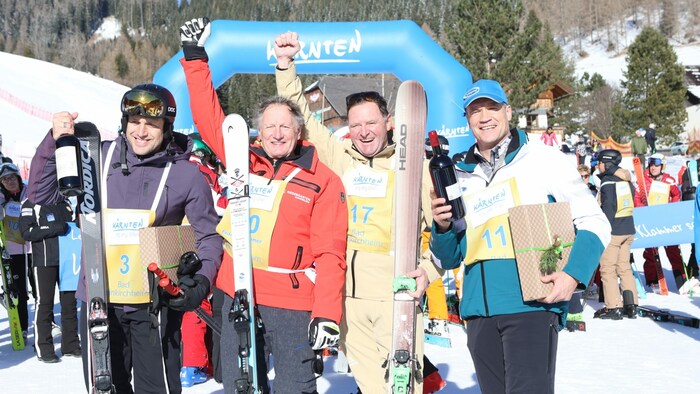 Ortlieb triumphierte bei Franz-Klammer-Legendenrennen.