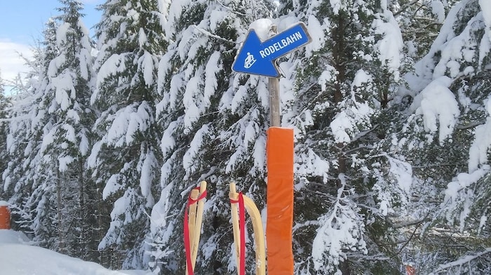 Die Strecke ist ausgezeichnet beschildert.