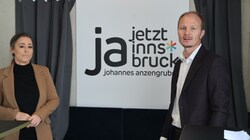 Vize-BM Johannes Anzengruber und GR Mariella Lutz präsentierten ihren neuen Listennamen. (Bild: Birbaumer Christof)