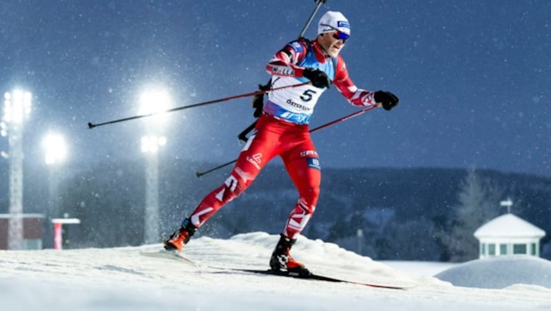 ÖSV-Biathlet Simon Eder (Bild: GEPA pictures)