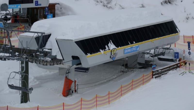 Der Lärchwaldexpress wurde leer gefahren, nun bleibt er erst einmal geschlossen. (Bild: zoom.tirol)