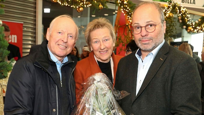 Familie Robitsch sorgte mit Obst für eine gesunde Versüssung.