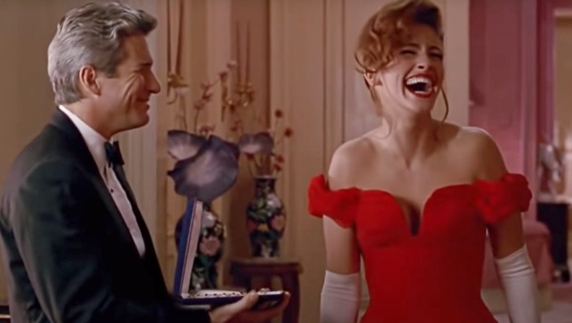 ...so wie seinerzeit Julia Roberts und Richard Gere im Filmhit „Pretty Woman“ aus dem Jahr 1990. (Bild: Screenshot/Walt Disney Studios Motion Pictures)