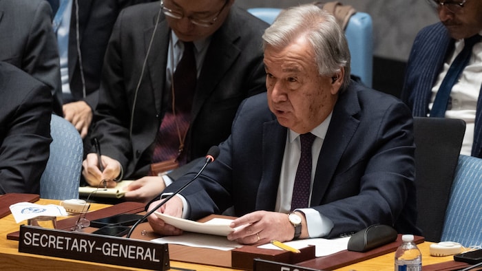 UNO-Generalsekretär Antonio Guterres