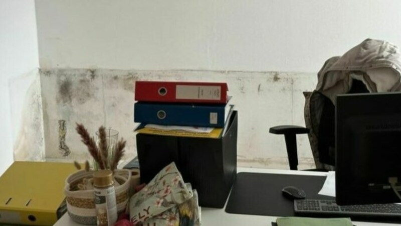 Das Mauerwerk muss getrocknet werden. (Bild: zVg)