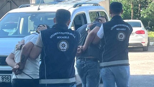 Die türkischen Strafverfolgungsbehörden nahmen während der Operation „Storm Makers II“ 239 Schleuser fest. (Bild: Interpol)
