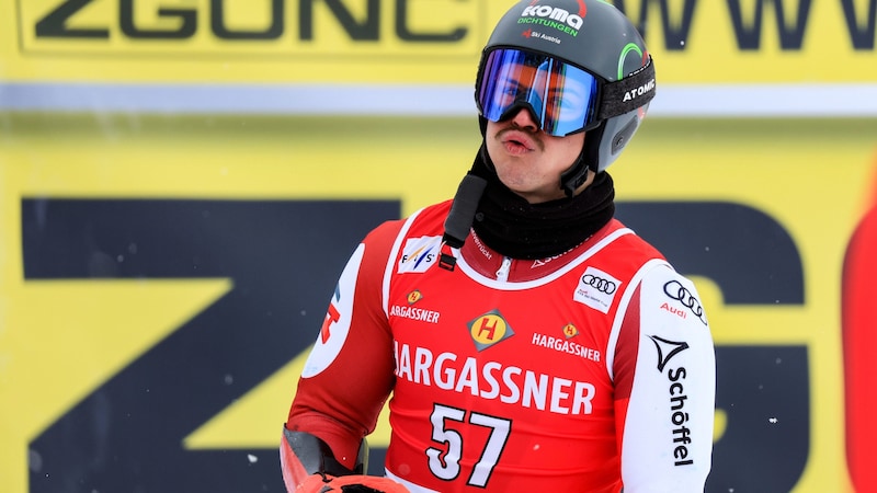 Noel Zwischenbrugger caused a sensation last year in Val d'Isere on his World Cup debut with 13th place. (Bild: GEPA pictures)