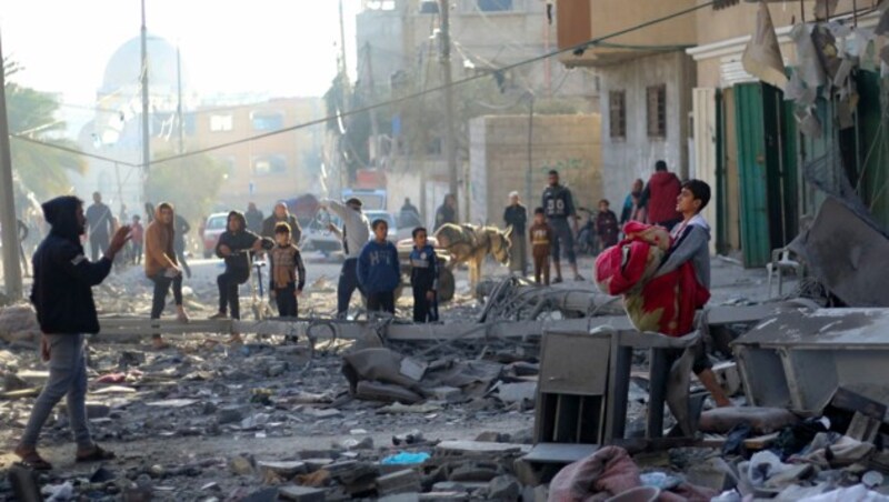 Die Bevölkerung im Gazastreifen ist tendenziell jung. (Bild: AFP)