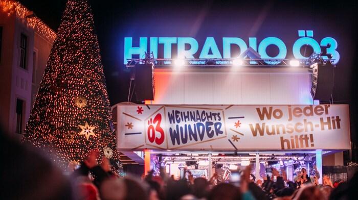 Das Ö3 Weihnachtswunder überträgt heuer live aus Bad Ischl, der Kulturhauptstadt 2024