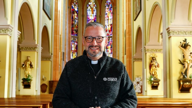 Der Deutsche Frank Cöppicus-Röttger ist seit 2013 Pfarrer von Radstadt. (Bild: Gerhard Schiel)
