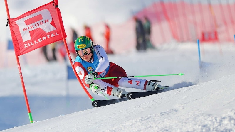 Victoria Olivier zeigte in der Vorsaison nach Kreuzbandriss gleich wieder auf. (Bild: GEPA pictures)