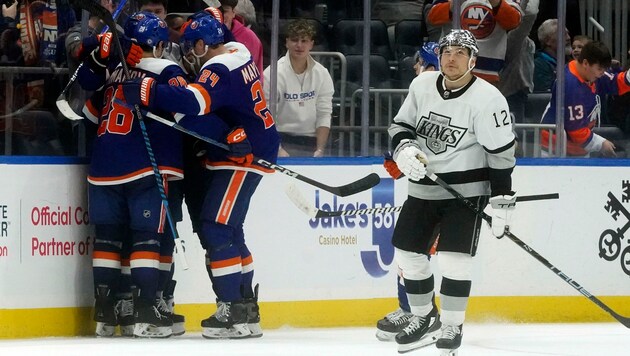 Jubel bei den New York Islanders (Bild: AP Photo/Bebeto Matthews)