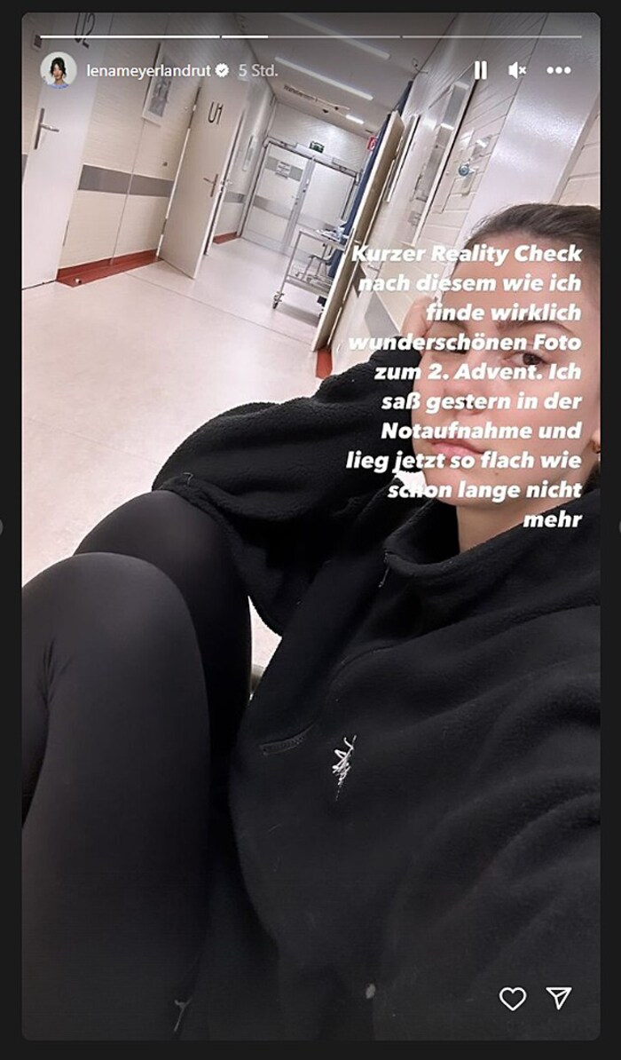 Mit dieser Nachricht versetzte Lena Meyer-Landrut ihre Fans in Sorge.
