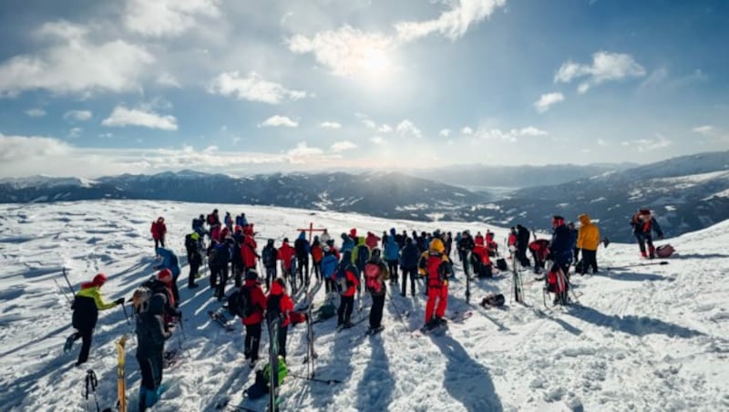 Adventandacht auf dem Stubeck am zweiten Adventsonntag. (Bild: Hannes Wallner)