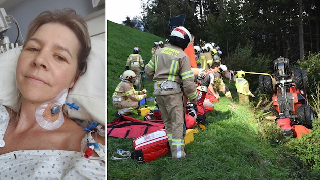 Ein Traktor-Unfall im September im Tiroler Zillertal veränderte das Leben einer dreifachen Mutter. (Bild: Zoom.Tirol, zVg)