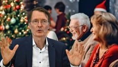 Deutschlands Gesundheitsminister warnt vor Weihnachtsfeiern in geschlossenen Räumen. (Bild: Anastasiia - stock.adobe.com, APA/AFP/Tobias SCHWARZ, Krone KREATIV)