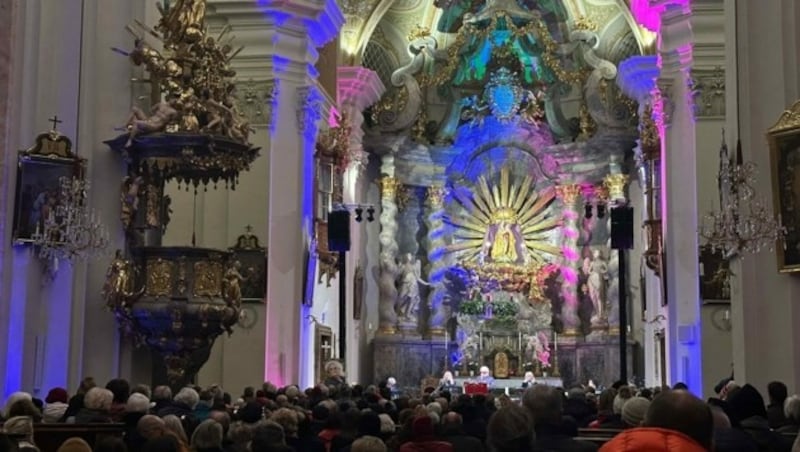 Heino in der Basilika Mariatrost (Bild: Helmut Werner)