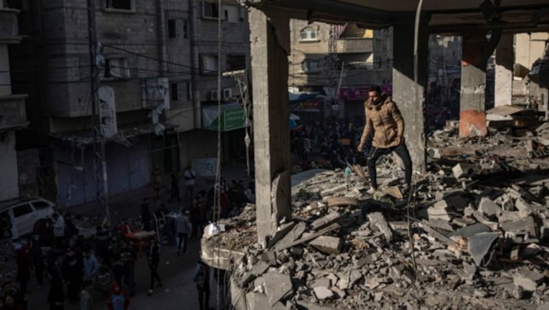 Kämpfe im Gazastreifen (Bild: The Associated Press)