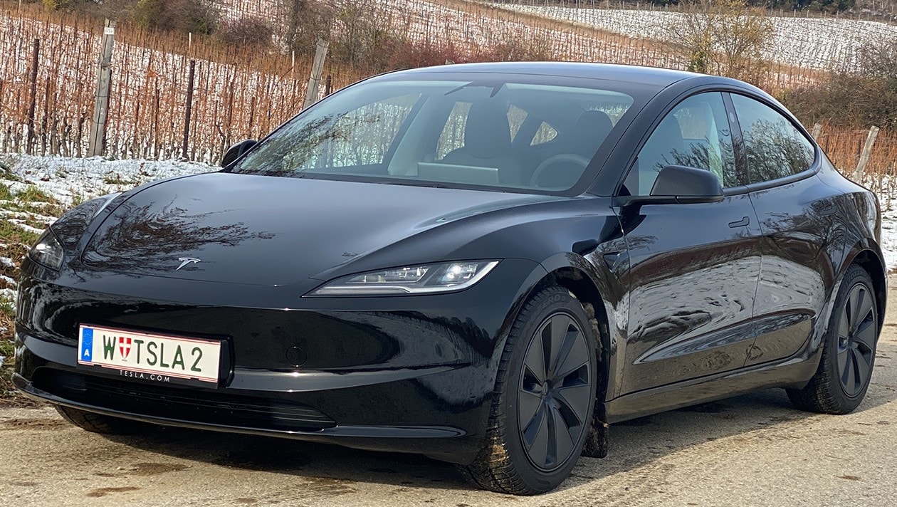 Tesla überarbeitet das Model 3 und bringt mit der Highland Version