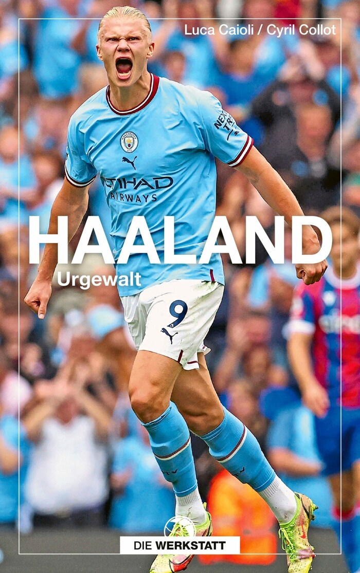 Erling Haaland ist wirklich eine Urgewalt, der Titel passt perfekt zum Buch.