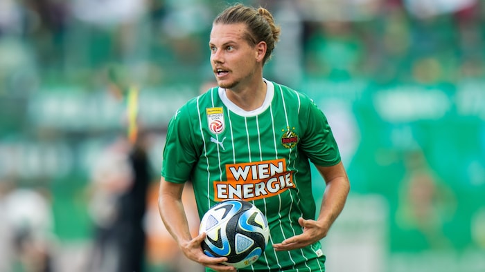 Für Rapid Wien stand Patrick Greil in 33 Bundesligaspielen auf dem Platz.