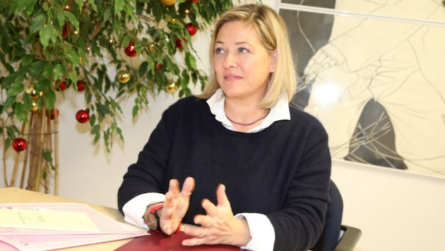 Ulrike Micheler-Eisner gibt der „Krone“ ihr erstes Interview als neue Personalvertreterin der ...