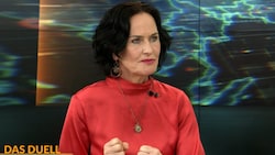 Wurde auf dem ORF-Küniglberg gesichtet und ist dabei: Ex-Grünen-Chefin Eva Glawischnig. (Bild: krone.tv )