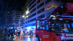 Das Feuer brach im vierten Stock eines Hochhauses in Wien aus. (Bild: MA 68)