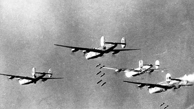 Insgesamt 22 Luftangriffen wurden zwischen 1943 und 1945 geflogen. (Bild: Archiv)