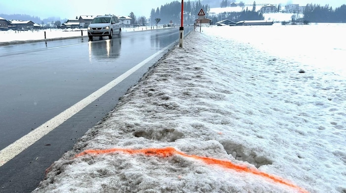Zurzeit der Verfolgungsjagd herrschten winterliche Verhältnisse.