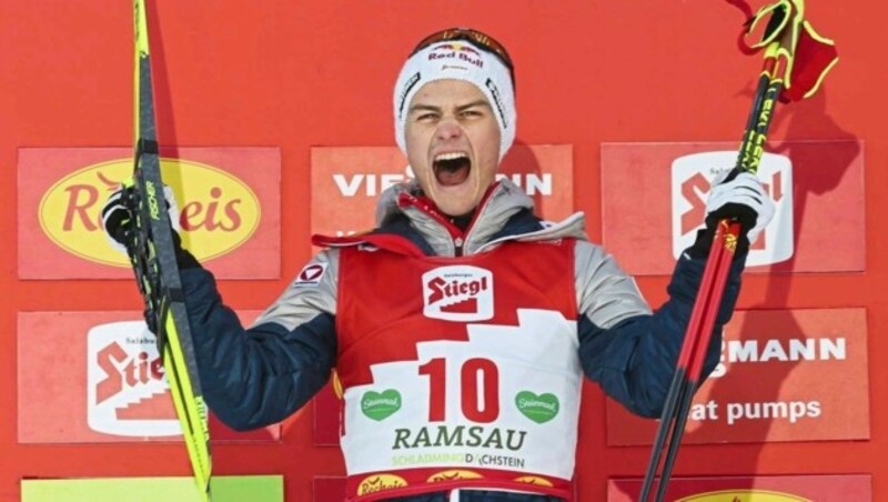 Johannes Lamparter fehlten 2022 nur fünf Sekunden auf den Ramsau-Sieg. (Bild: GEPA pictures)