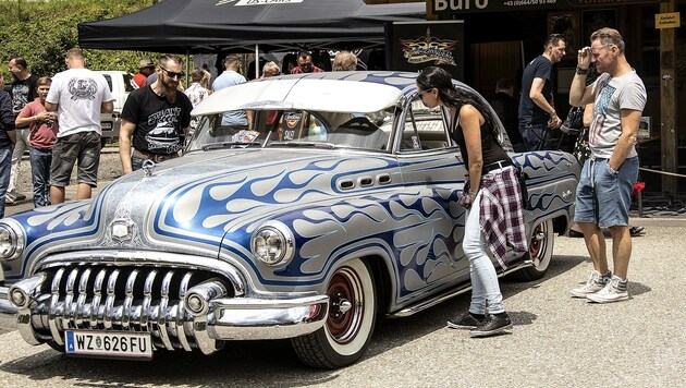 Das große „Rollin Dudes“-Festival im Juli ist ein Muss-Termin für alle Fans von US-Cars und -Bikes. (Bild: PETER PURGARrninfo@jazzimbild.atrn)