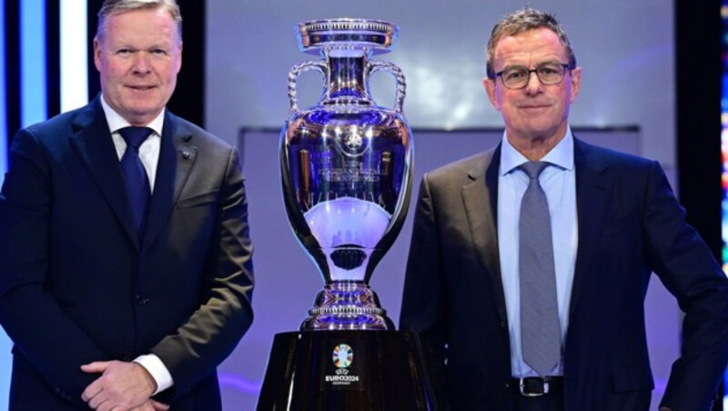 Ronald Koeman Ralf Rangnick (Bild: GEPA pictures)