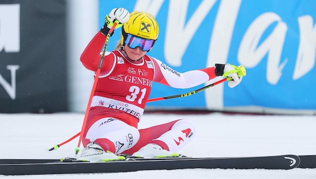 Glück und Leid liegen bei Nina Ortlieb sehr nahe beisammen. (Bild: GEPA pictures)