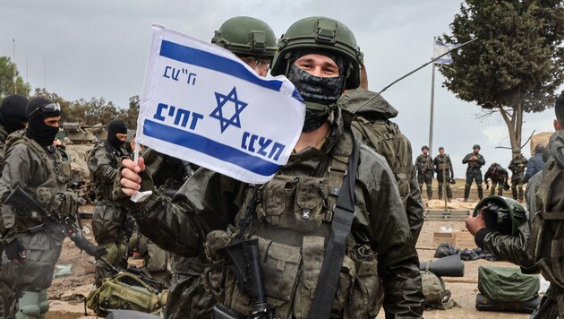 Az izraeli fegyveres erők (Bild: AFP)