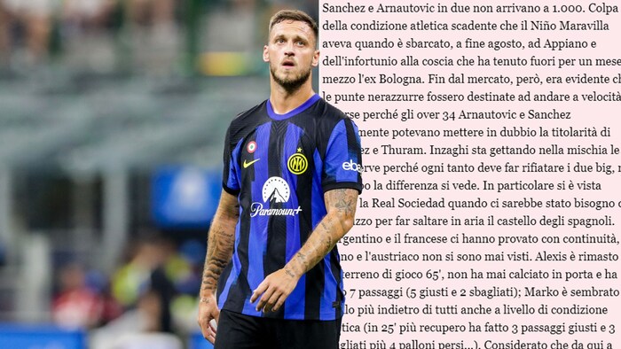 Die „Gazzetta dello Sport“ kritisierte Marko Arnautovic scharf.