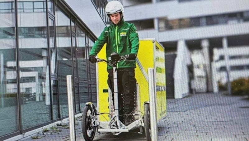 Cargo-Scooter sind emissionsfrei. (Bild: Krone Archiv)