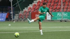 Der Lustenauer Leo Lucic ist beim FC St. Gallen unter Vertrag, derzeit weilt er mit dem ÖFB-U18-Team in Portugal auf Trainingslager.  (Bild: Privat)