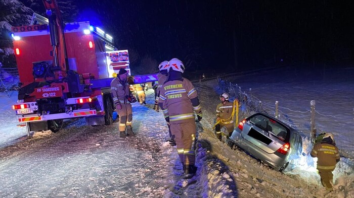 Erneuter Pkw-Unfall auf der B96