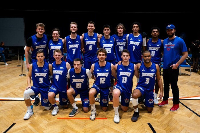 Aldin Avdic (r.) und seine WU Tigers