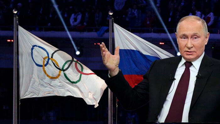 Wladimir Putin äußerte Kritik am Ausschluss russischer Athleten.