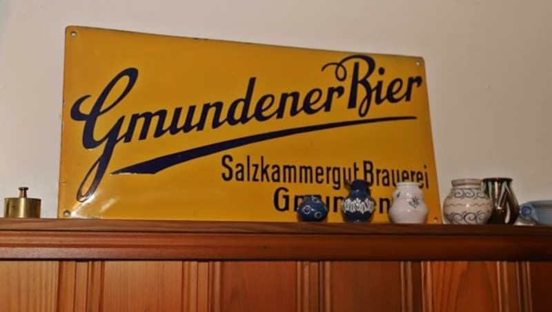 Blickfang: Originalschild (Bild: Hörmandinger Reinhard)