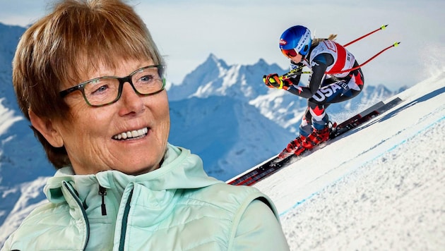 Annemarie Moser-Pröll kann über Mikaela Shiffrin nur staunen. (Bild: AFP, Andreas Tröster)