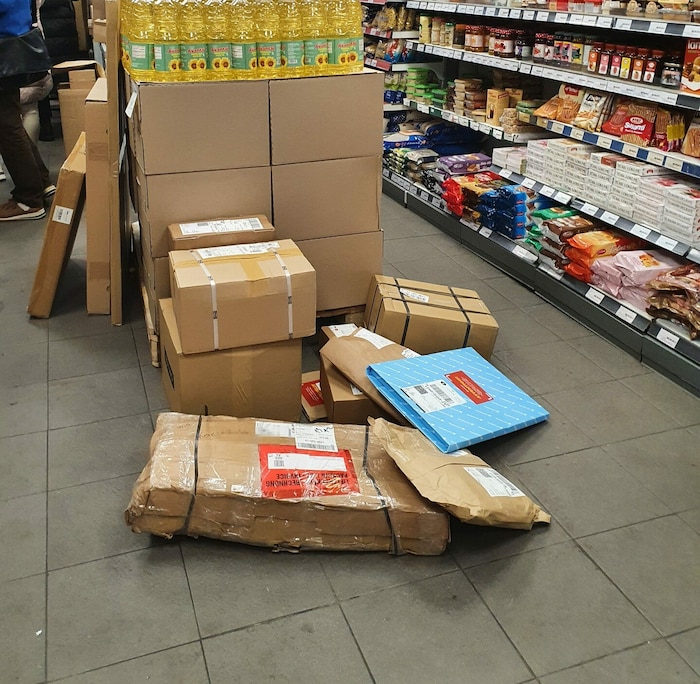 Vielen Kunden suchen ihre Pakete mittlerweile selbst.