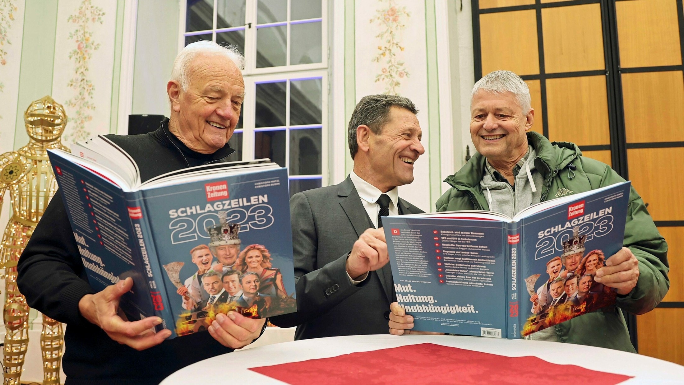 Buch-Präsentation - Schlagzeilen, Die Uns Im Jahr 2023 Bewegten | Krone.at