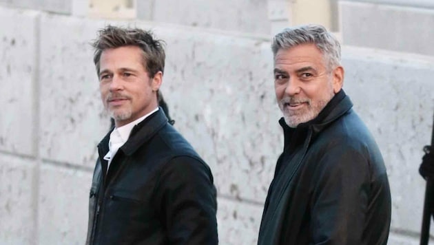 George Clooney und Brad Pitt verbindet eine langjährige Freundschaft. (Bild: www.PPS.at)