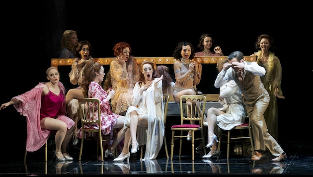 Broadway-Glamour auf der Bühne der Oper Graz (Bild: Werner Kmetitsch)